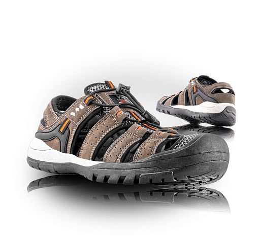 Obuv sandál SINGAPORE barva šedá 4625-25  vel. 46 - Obrázek Obuv sandál SINGAPORE barva šedá 4625-25  vel. 46 - Obrázek